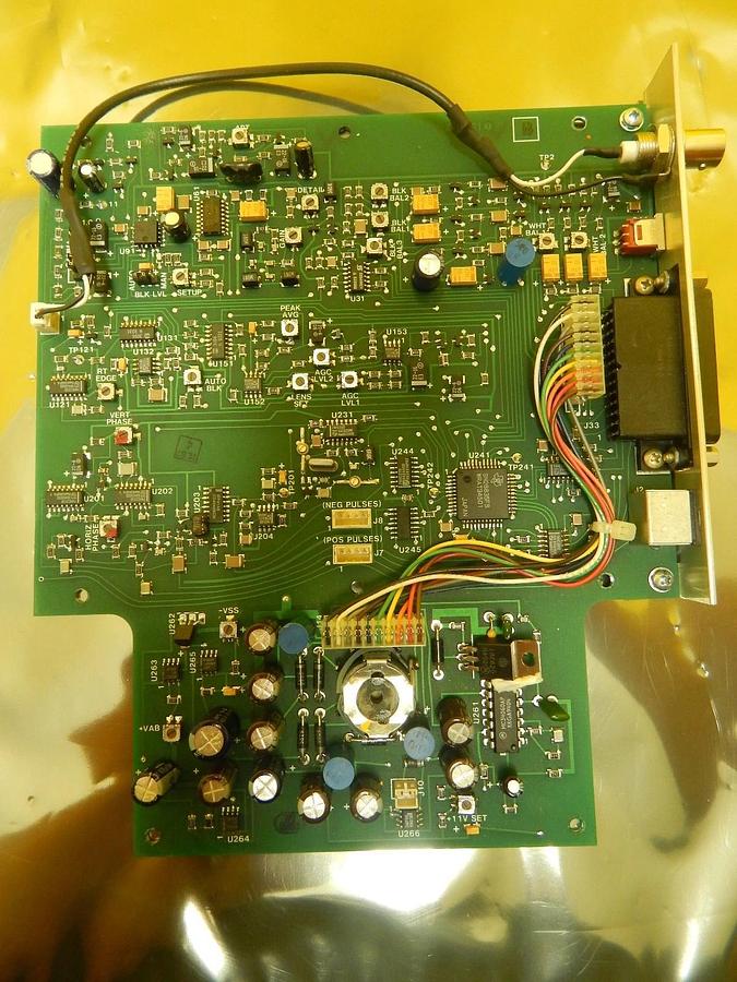 Used Cosmicar/Pentax 8766721 Camera Controller PCB Board Electroglas 4085X Working