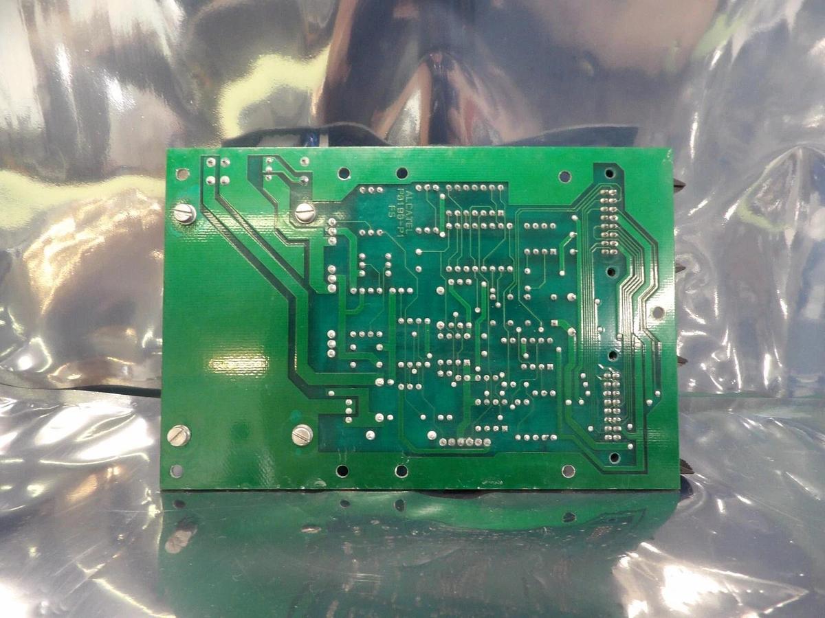 Used Alcatel P0190E1 Interface Board Turbomolecular Pump PCB ASM 180 Td Working