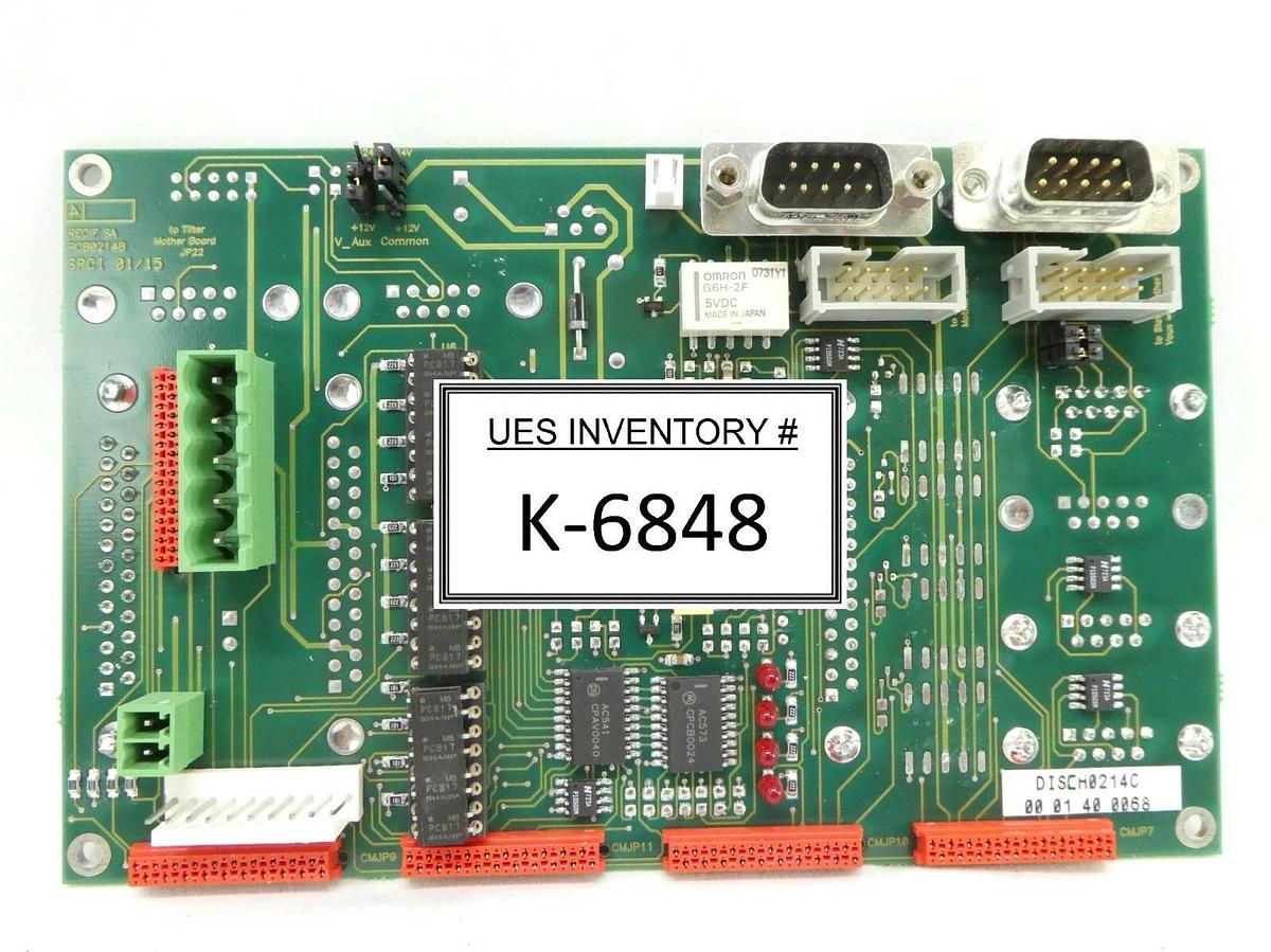 Used RECIF Technologies DISH0214C Board PCB PCB0214B Working Spare