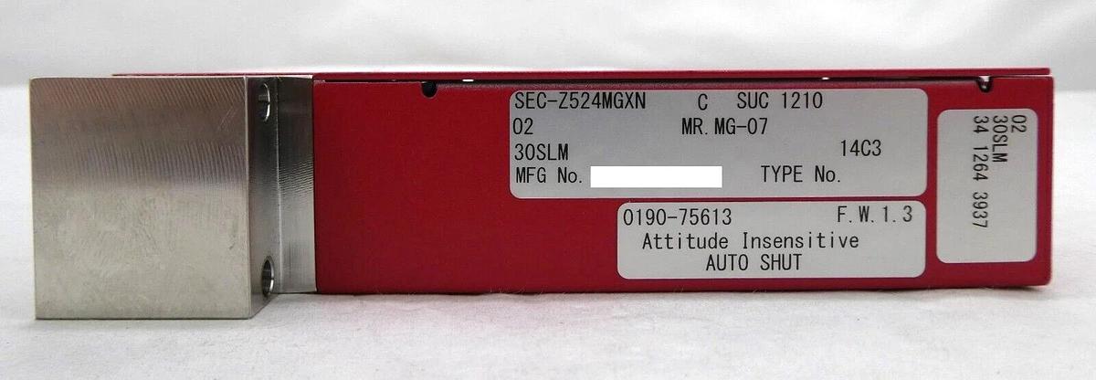 Used Horiba STEC SEC-Z524MGXN Mass Flow Controller AMAT 0190-75613 Working Surplus