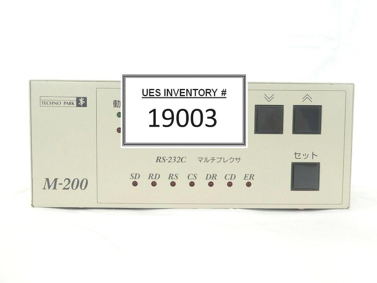 Used Technopark Mine M-200 5-Channel RS-232C Multiplexer Working Surplus