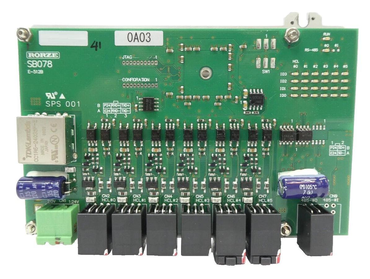 Used Rorze Automation SB078 Interface PCB Reseller Lot of 2 Working Surplus