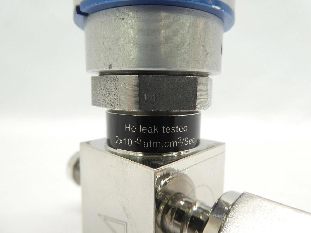 Used Qualiflow 2x10-9atm.cm3/Sec N.O. 2-Way Pneumatic Valve F HF Series Lot of 5