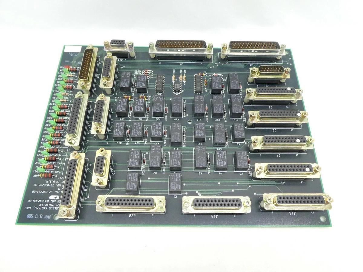 Novellus Systems 03-032706-00 DLCM Interlock PCB Rev. A New Surplus