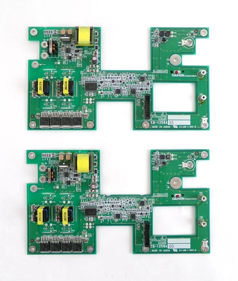 Used Daihen RG-1258A05 RF Generator PCB Reseller Lot of 4 Working Surplus