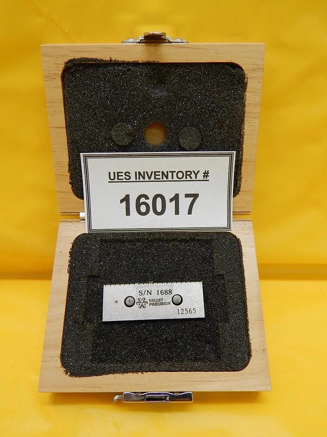 Used Roger K. Sherman Company 12565 Valley Precision Calibration Standard Used