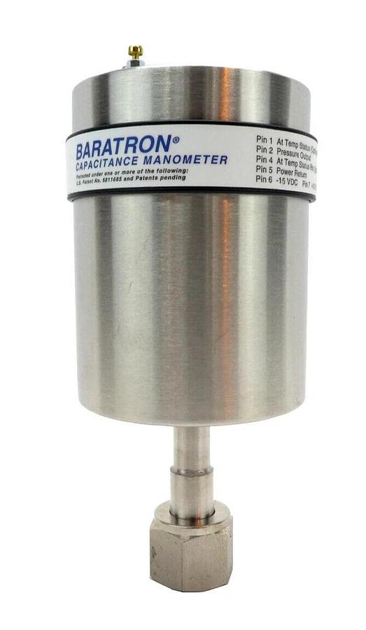 Used MKS Instruments 627D21TBC1B Baratron Pressure Transducer Type 627D Working Spare