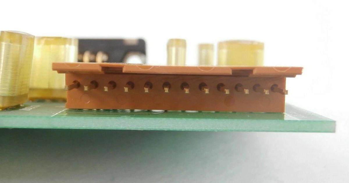 Used Hitachi Kokusai Denki 3CD02164 Connector Board PCB D-SUB Mikro Sonic Working