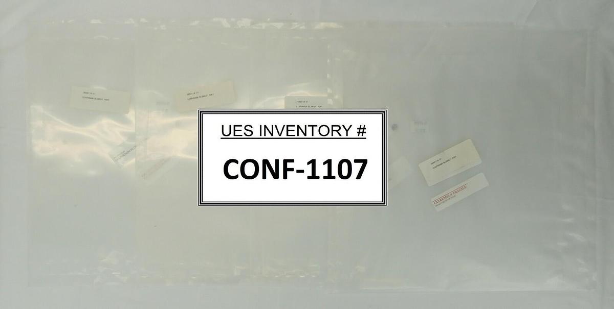 ASM Advanced Semiconductor Materials 3553116-01 Diaphragm Blowout Port Lot of 4