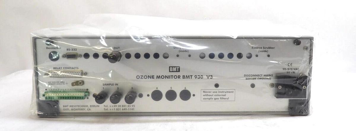 Used BMT Messtechnik BMT 930 V3 Ozone Monitor Module System Working Surplus