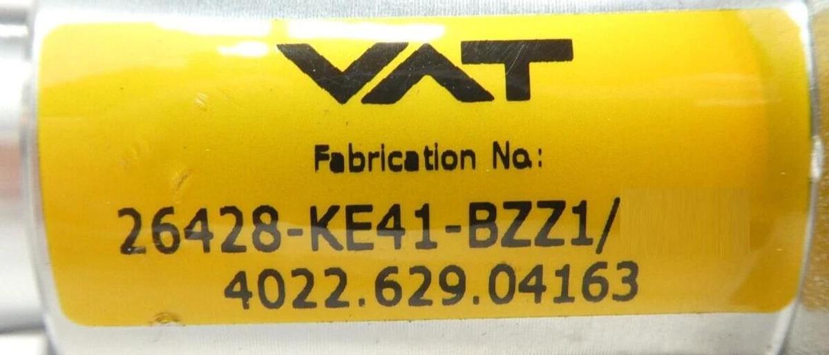 Used VAT 26428-KE41-BZZ1 Angle Valve ASML 4022.629.04163 Reseller Lot of 6 Working