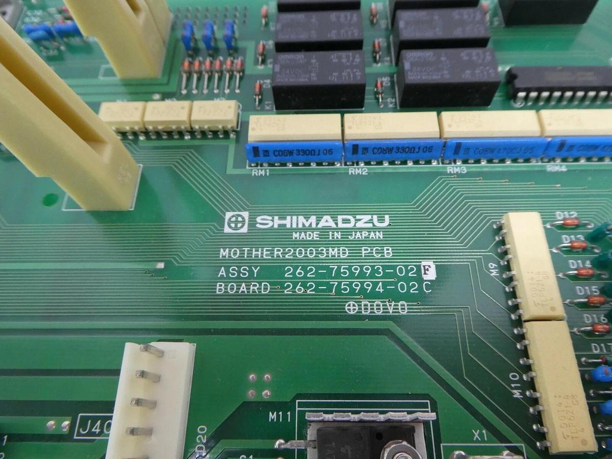 Used Shimadzu 262-75993-02F Backplane Board PCB MOTHER 2003MD EI-3203MD Turbo Working