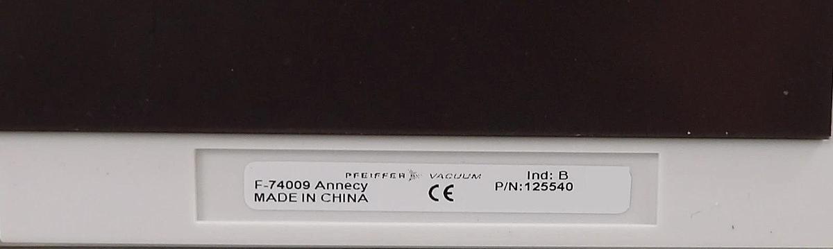 Used Pfeiffer Vacuum 125540 Hand Held Remote Pump Controller HHR EDR PV F-74009 New