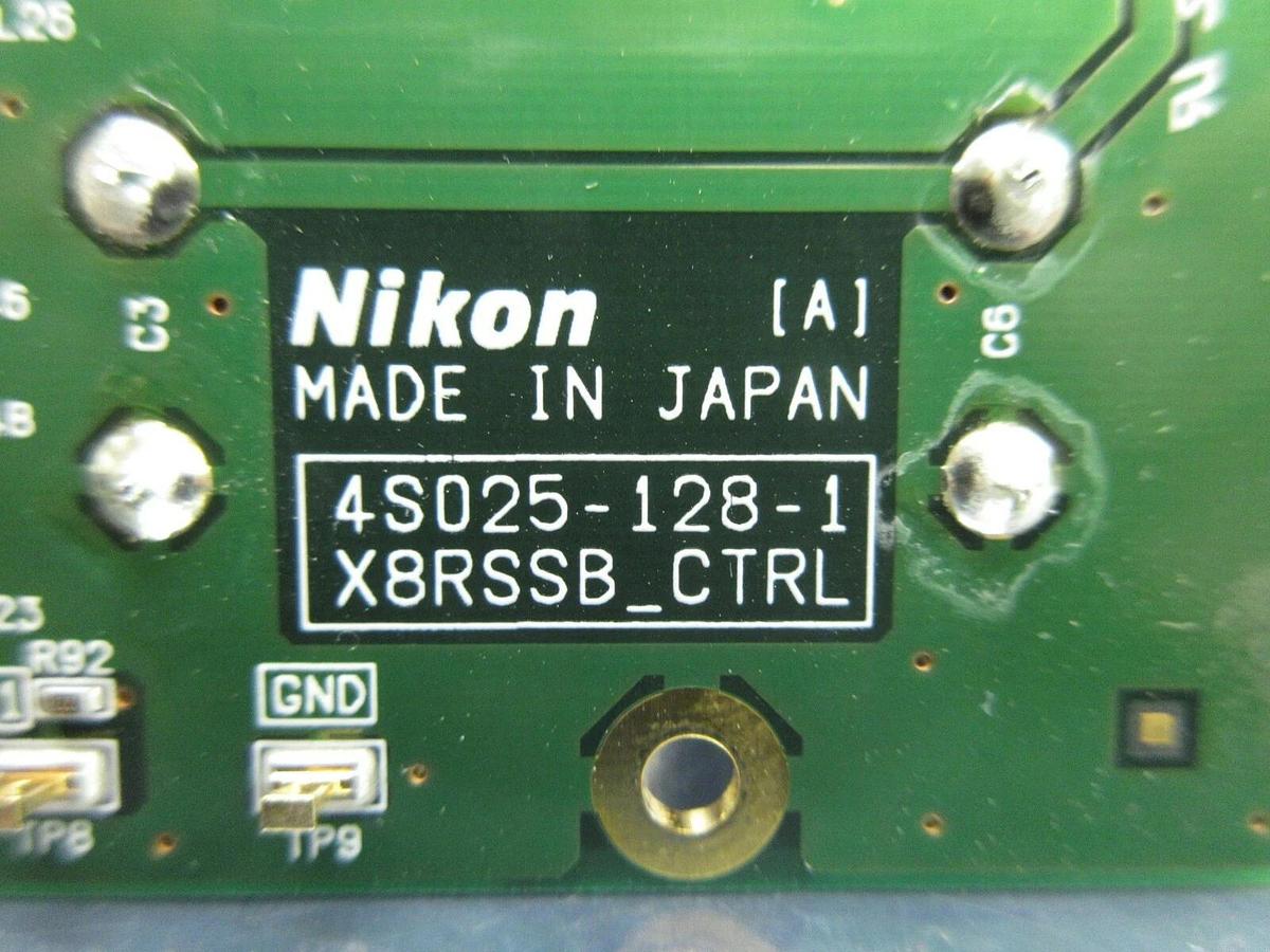 Used Nikon 4S025-128-1 Control Board PCB X8RSSB_CTRL NSR-S620D ArF Immersion Used