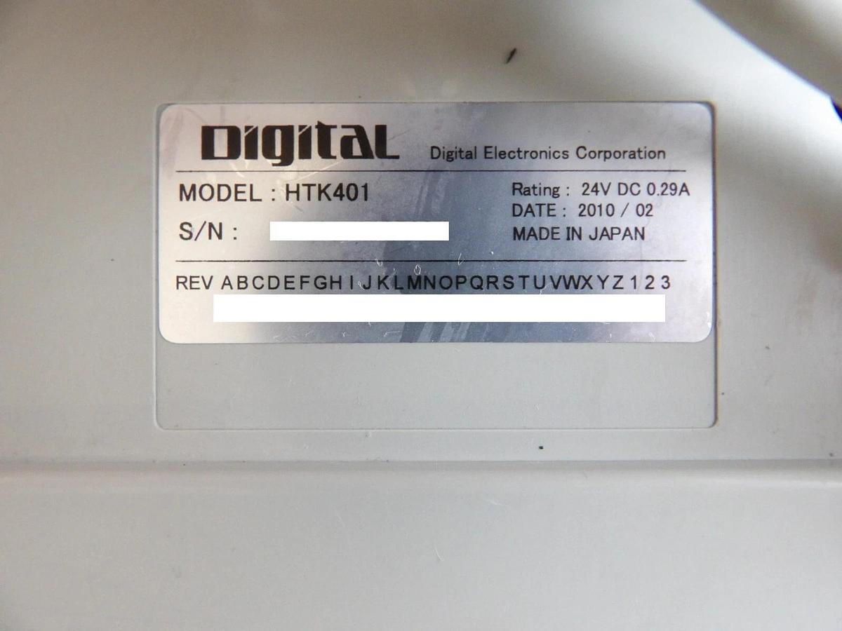 Used Digital Electronics HTK401 Touch Screen LCD Interface Panel Lot of 2 Working