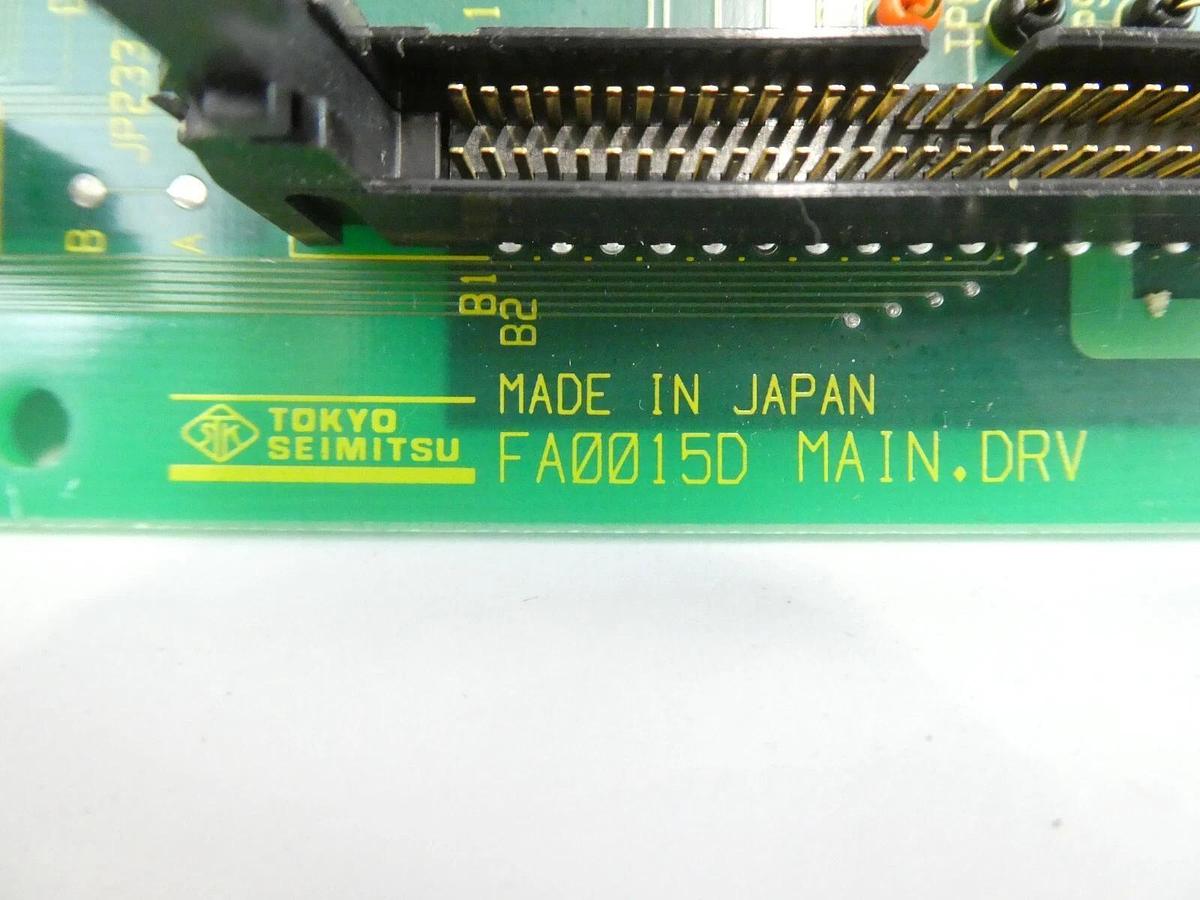 Used Tokyo Seimitsu FA0015D Main Drive PCB Assembly UF300A Working Surplus