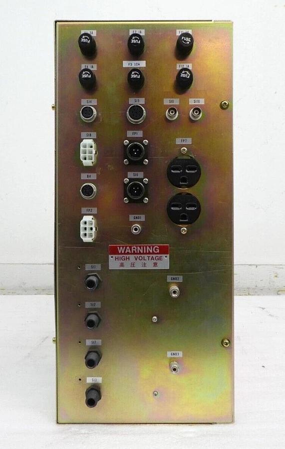 Used JEOL JSM-6400F SIP Control SIP/BAKEOUT Power Supply Wafer Defect SEM Working