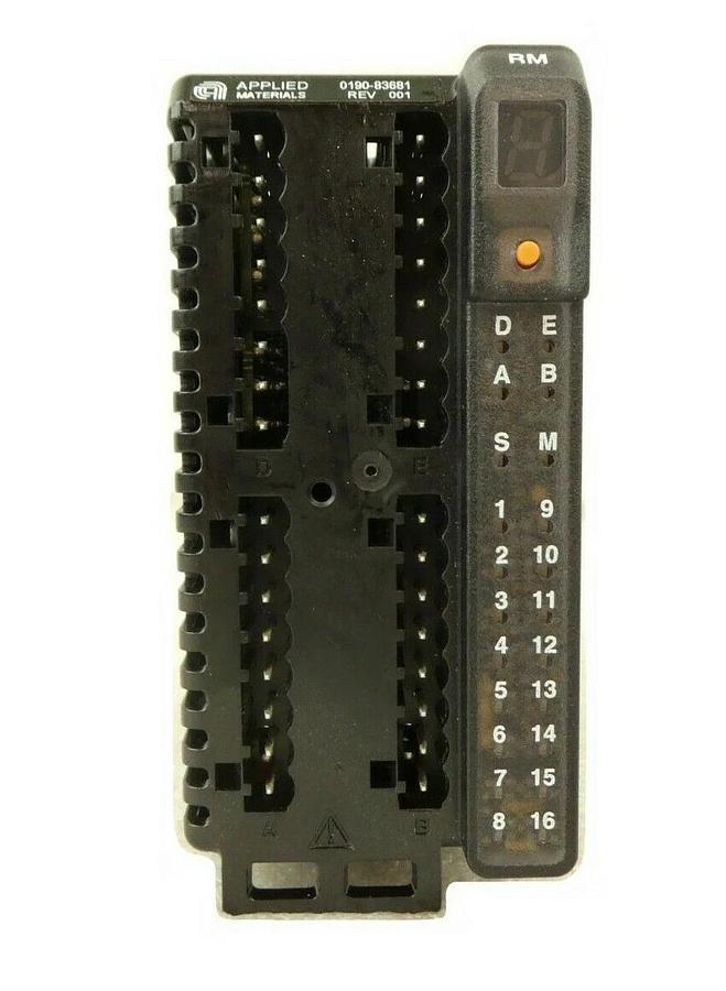 Used AMAT Applied Materials 0190-83681 PLC Programmable Logic Controller Working