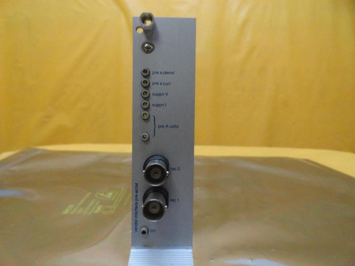Used AMAT Applied Materials 0110-00273 PRE-ACCEL Vendor Interface Leap PCB Card Spare