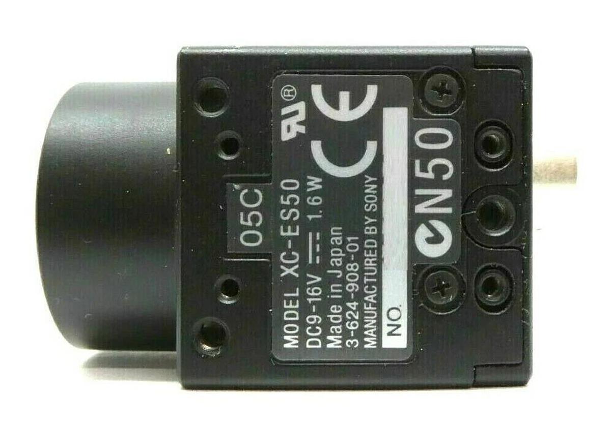 Used Sony XC-ES50 1/2" Monochrome Analog B&W CCD Camera 05C Working Spare