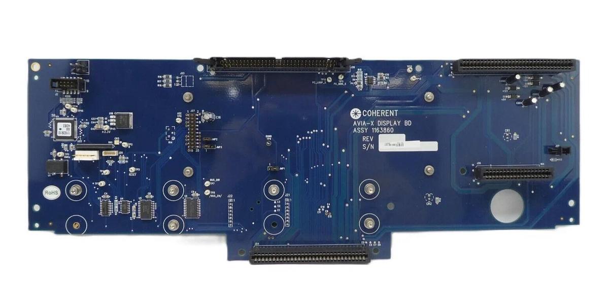 Used Coherent 1163860 AVIA-X Display Board PCB 1085023 Working Surplus