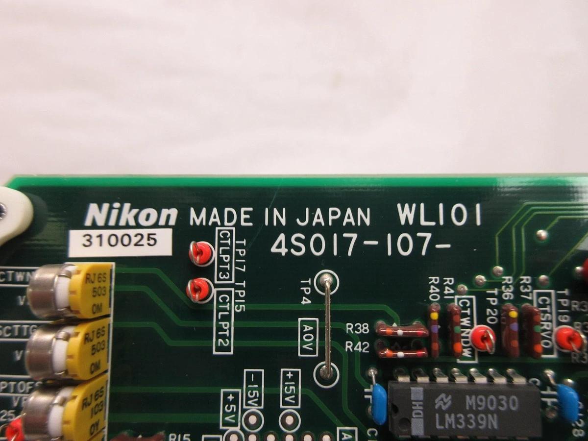 Used Nikon 4S017-107 Analog/Digital Converter PCB Card WL101 NSR System Used Working