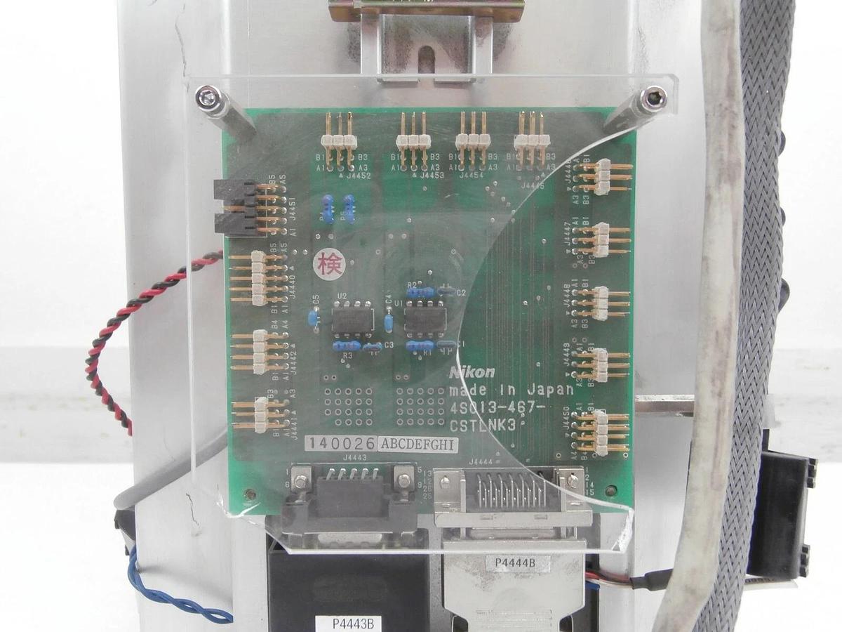 Used Nikon NSR-S307E Wafer Loader Cassette Elevator 4S013-467 CSTLNK3 Untested As-Is