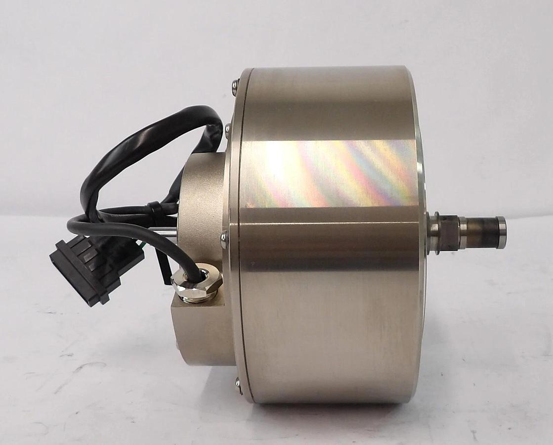 Used Sanyo Denki Q2AC14055FXM74 AC Servo Motor Sanmotion Q Working Surplus