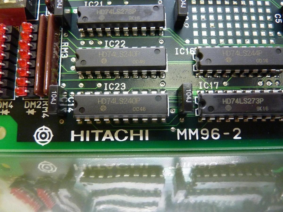 Used Hitachi MM96-2 Processor Control Board PCB Card M-511E Used Working