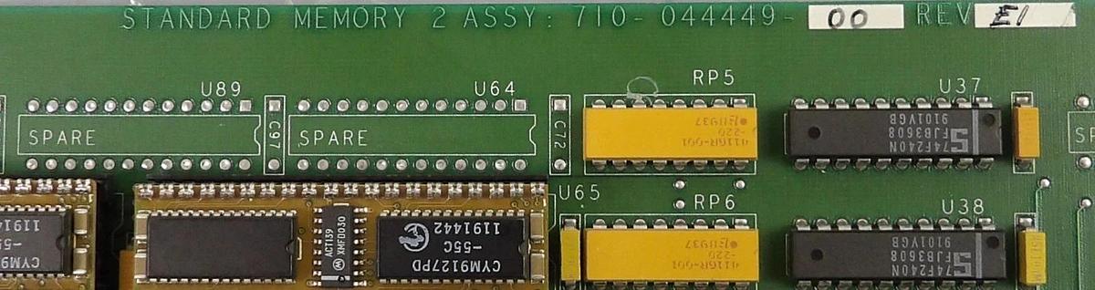 Used KLA Instruments 710-044449-00 Standard Memory 2 PCB Working Surplus