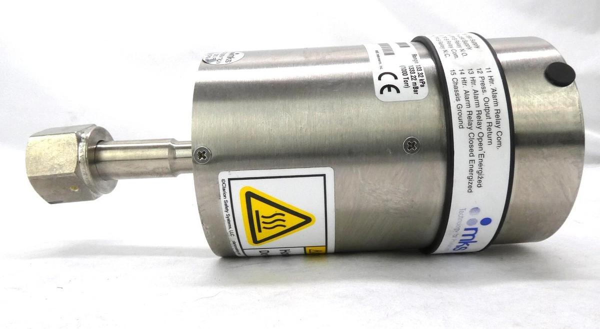 Used MKS Instruments 631D13T8FHBB Baratron Capacitance Manometer Type 631 Working