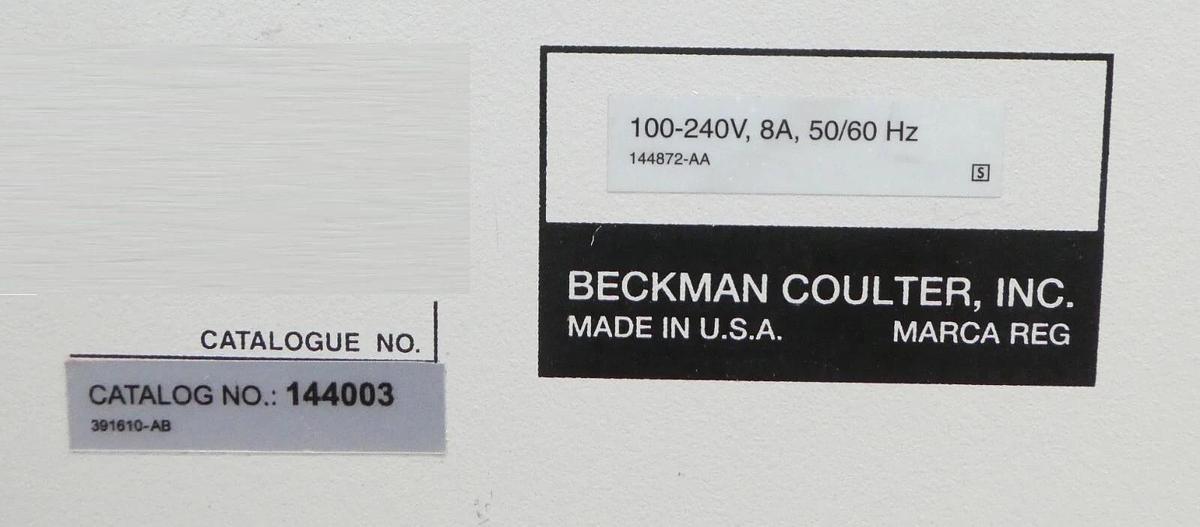 Used Beckman Coulter 144003 ProteomeLab PA 800 System with UV Untested Surplus Spare
