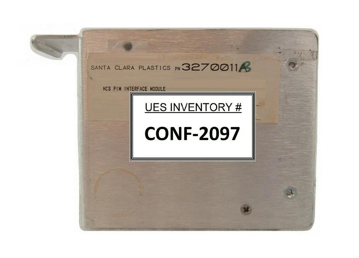 Used SCP Santa Clara Plastics 3270011B MCS PIM Interface Module Working Surplus