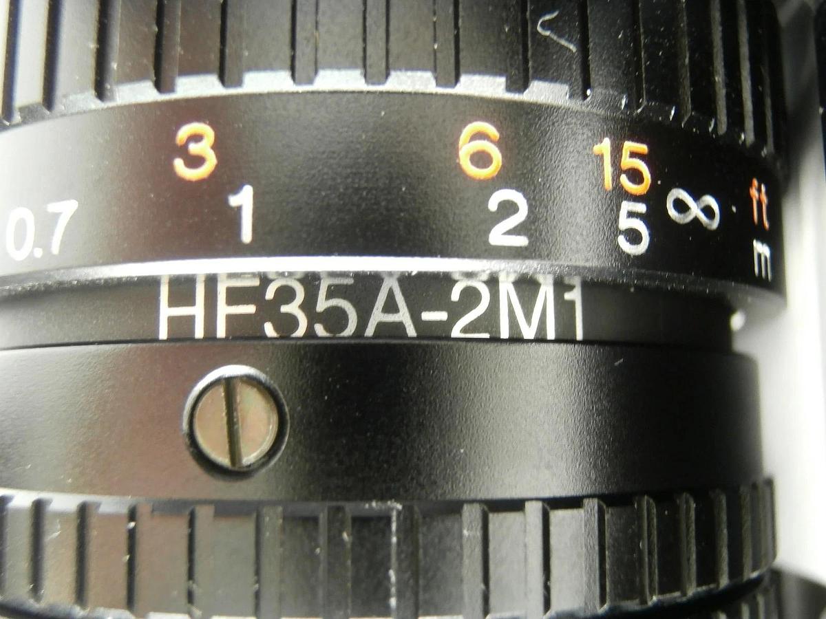 Used Cognex 800-5660-2 Wafer Camera 203-0099-RB acuLight II Sony XC-75 HF35A-2M1 Used