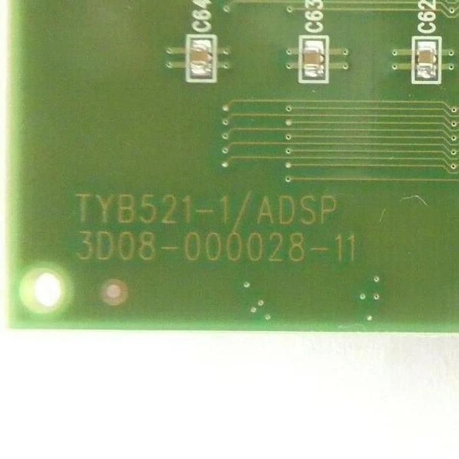 Used TEL Tokyo Electron 3D81-000028-12 Processor PCB Card TYB521-1/ADSP Working Spare