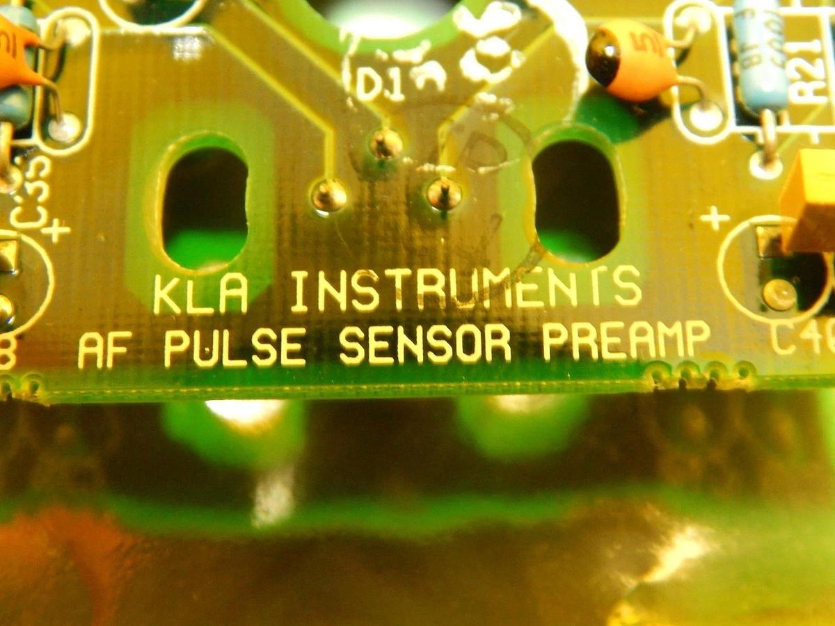 Used KLA Instruments 710-657068-00 AF Pulse Sensor Preamp Rev. EBO 2132 Used Working