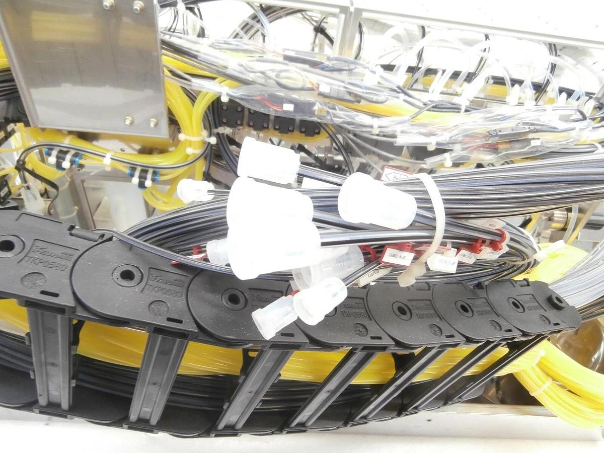 Used TEL Tokyo Electron Lithius 8-Port Photoresist Distribution Reservoir Tray Spare