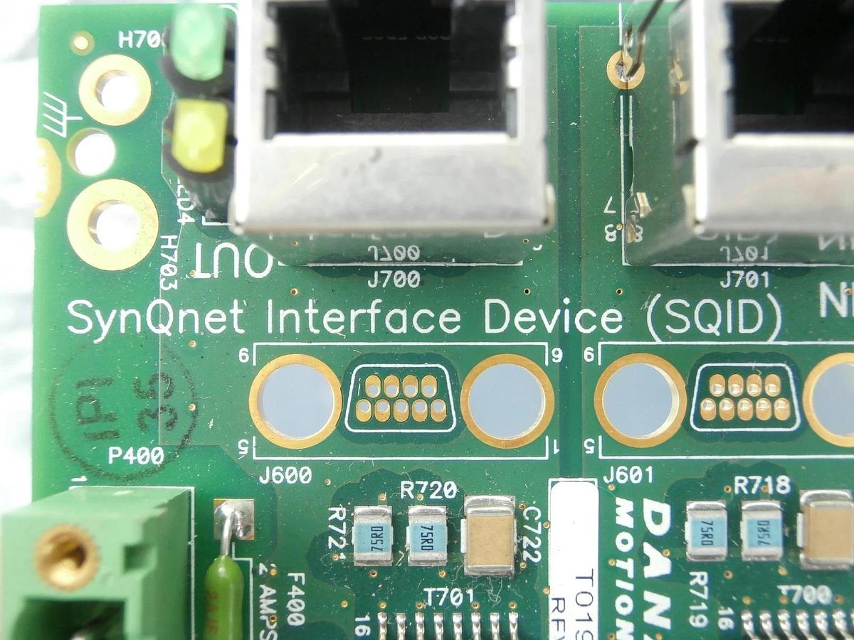 Used Danaher Motion T019-0001 SynQnet Interface Device (SQID) PCB 1007-0098 Used