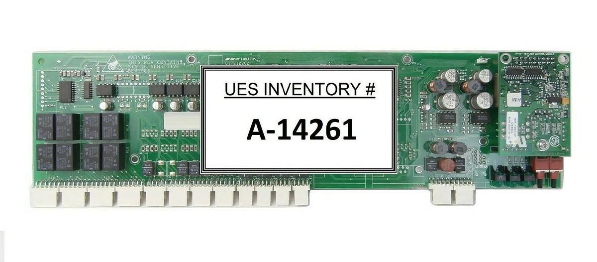 Used Edwards D37212202 Flash Control Module PCB im Interface 801-1047-01 Working