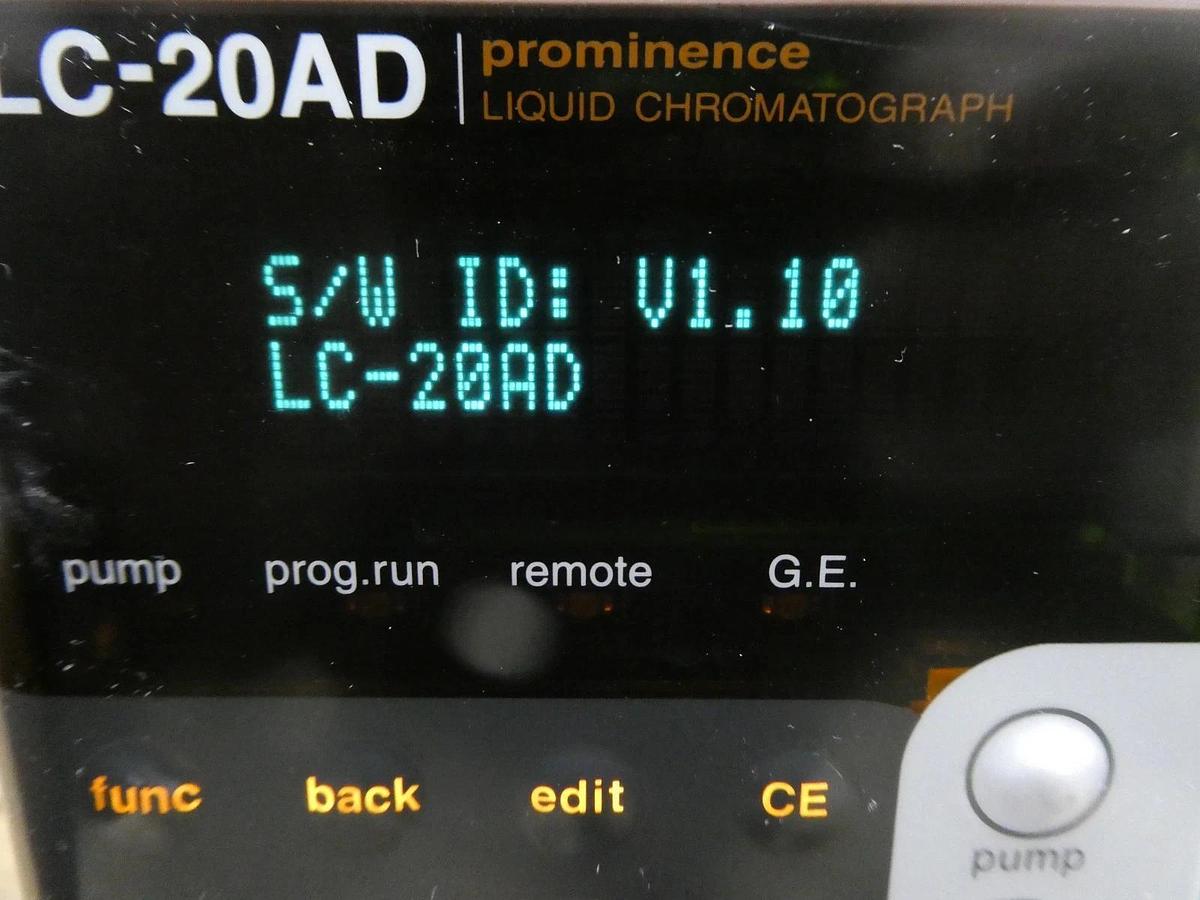 Used Shimadzu 228-45000-32 Liquid Chromatography LC-20AD V1.10 Untested Spare