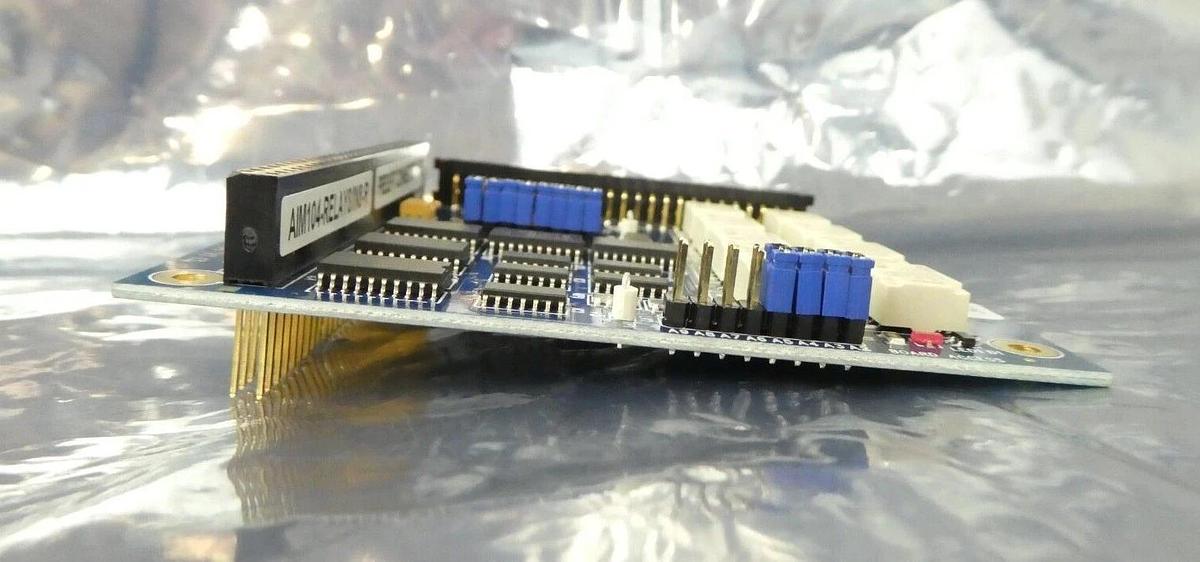 Used Arcom AIM104-RELAY 8/IN8-R Interface PCB 1147 Air Products E186014 Working Spare
