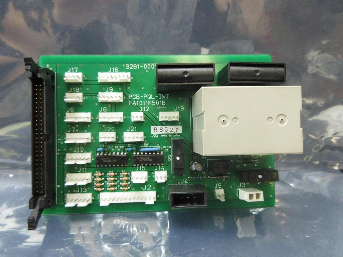 Used TEL Tokyo Electron 3281-000151-11 Interface Board PCB FA1011K501B Used Working