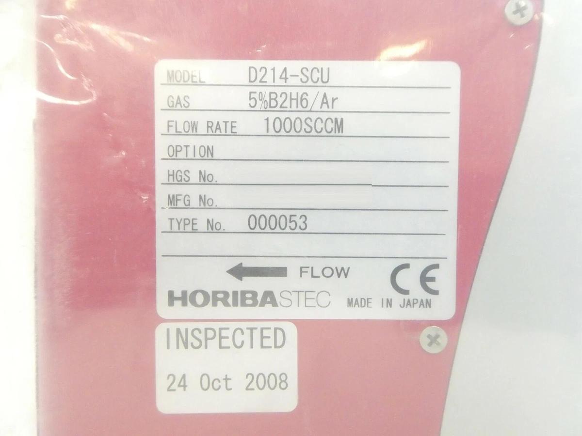 Horiba STEC D214-SCU Digital Mass Flow Module Criterion MFC AMAT New Surplus