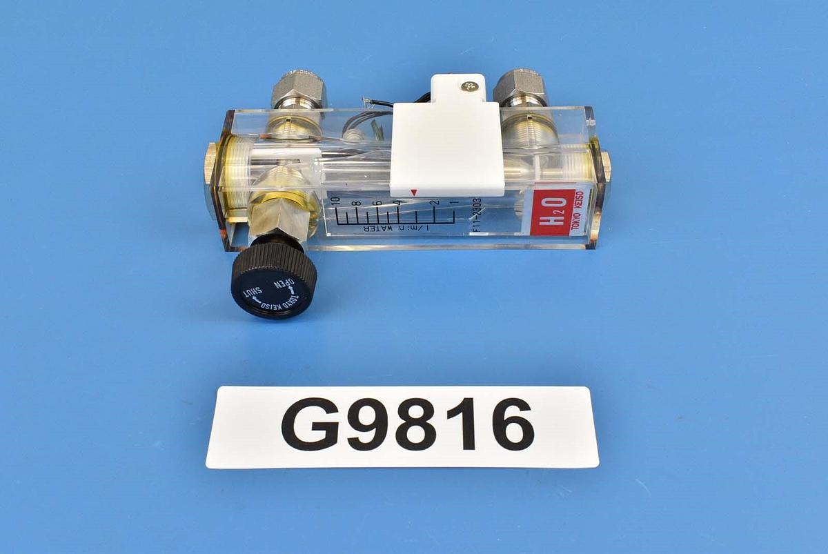 Used Tokyo Keiso F11-230319 Adjustable Flow Meter