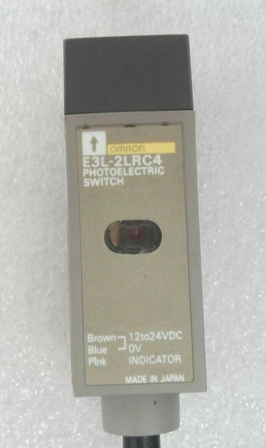 Used Omron E3L-2LRC4 Photoelectric Switch Reseller Lot of 24 Working Surplus