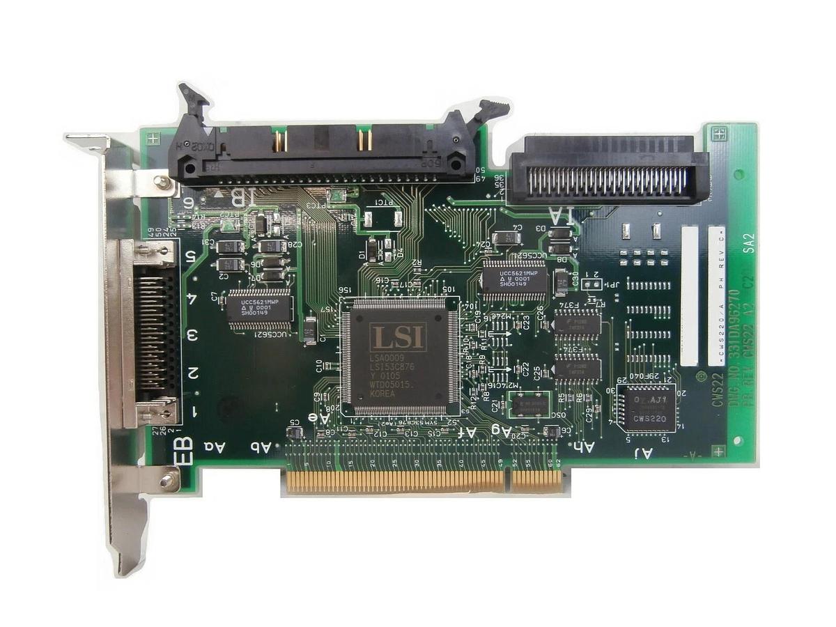 Used Hitachi CWS220/A SCSI Communications PCB Card CWS22 I-900SRT Working Surplus