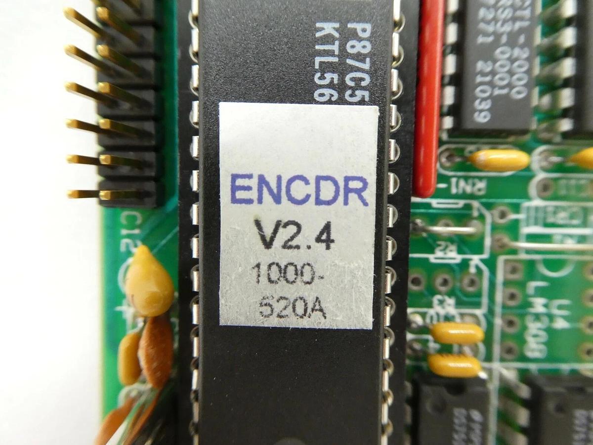 Used SSEC Solid State Equipment 1000-520A ENCDR V2.4 Board PCB Evergreen M20 Working