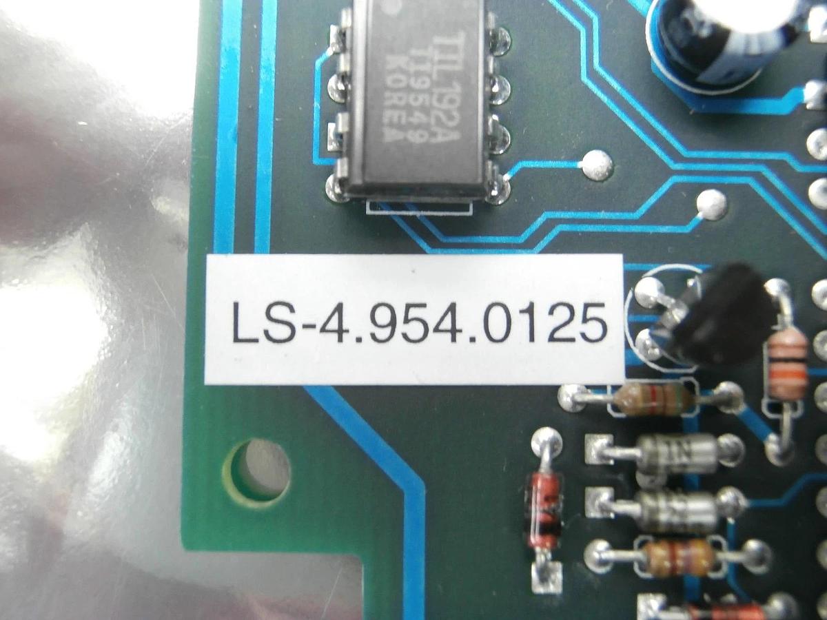 Used Genmark LS-4.954.0125 LS4 DSP Controller PCB Card LS-4 #6486 Logosol Working