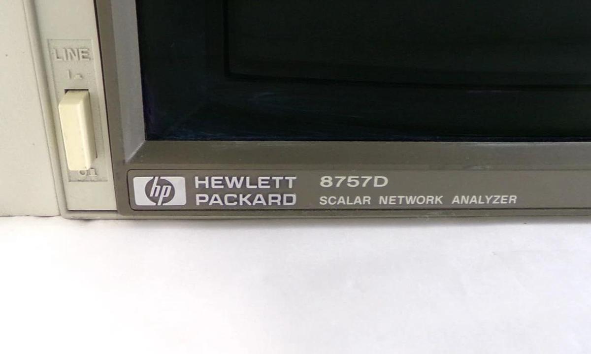 Used HP Hewlett-Packard 8757D 110GHz Scalar Network Analyzer Agilent Spare Surplus