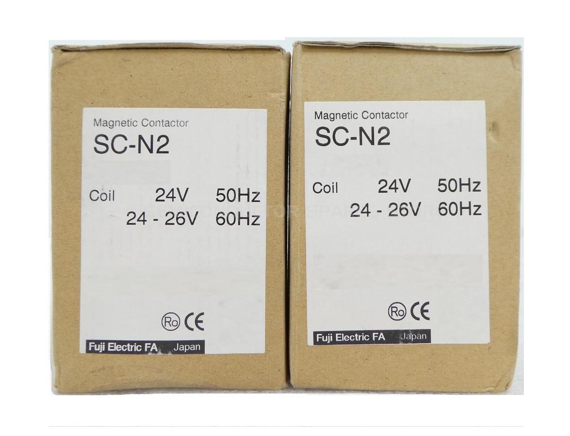 Used Fuji Electric SC35BAA Contactor SC-N2 Novellus 34-00223-00 Lot of 2 New Surplus